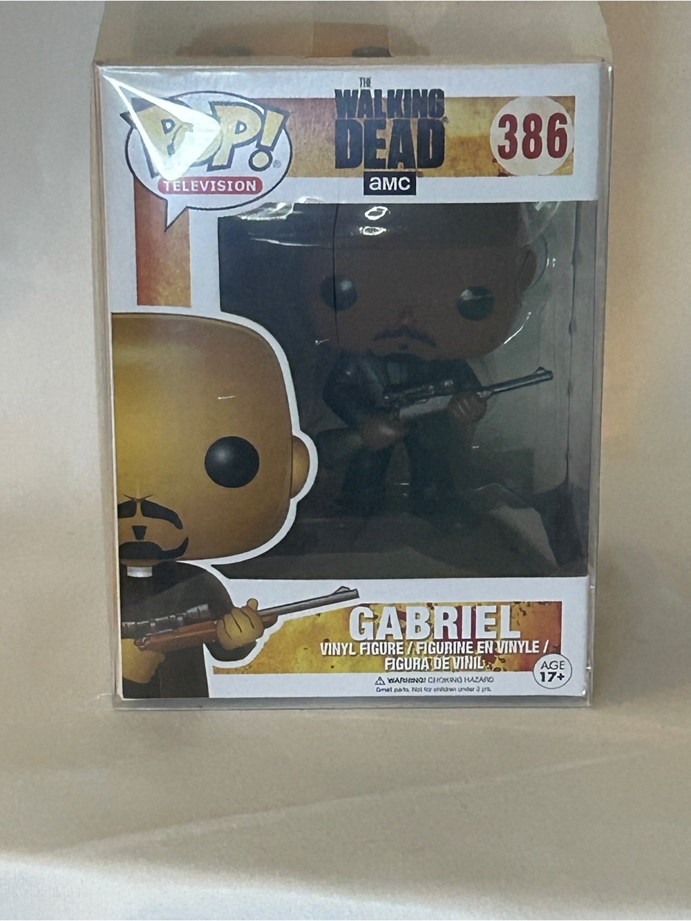 Funko Pop! The Walking Dead Gabriel Vinyl Figure - Black, Brown, Yellow
